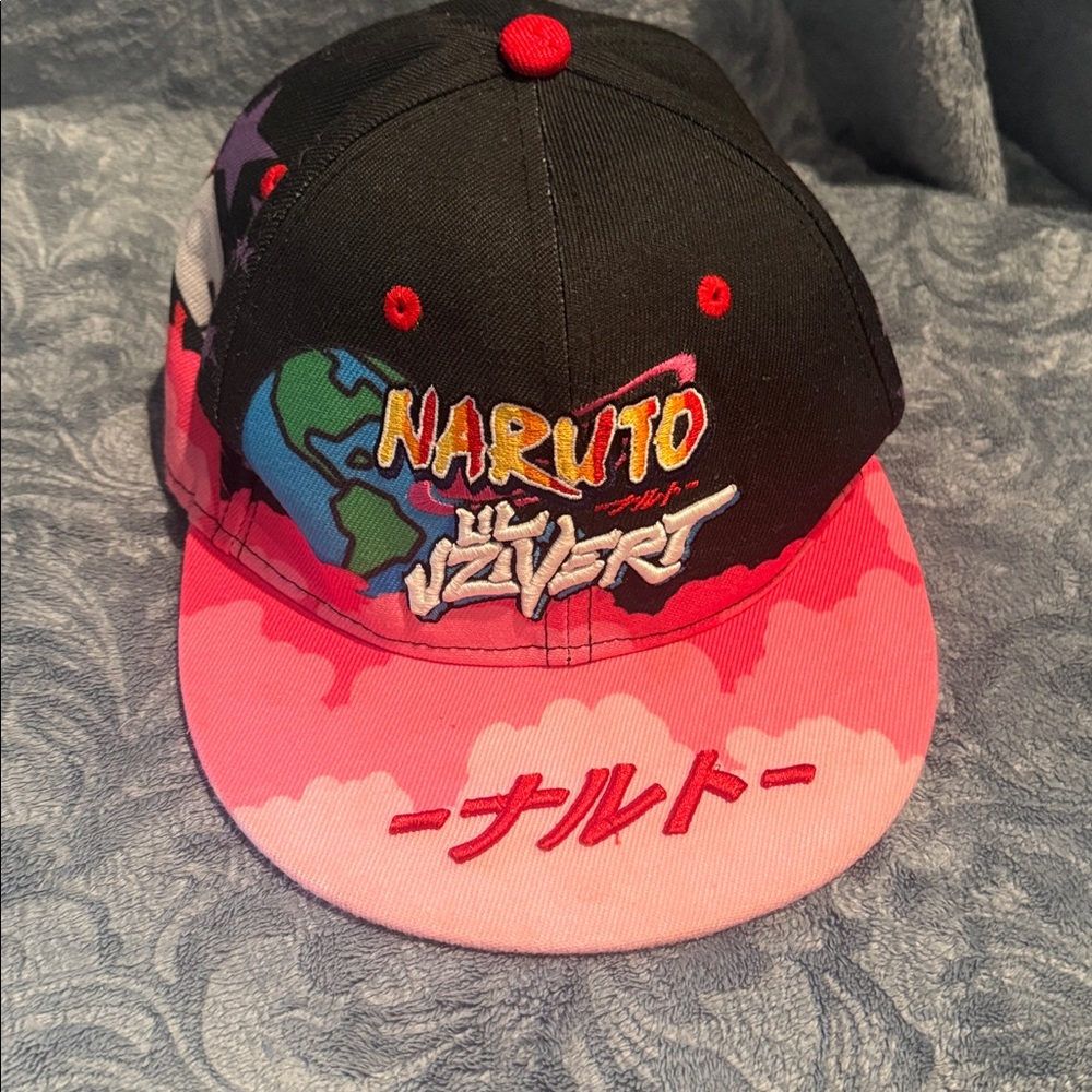 Headgear Classics Hat HGC Fitted Naruto x Lil Uzi Vert Uzumaki Cap